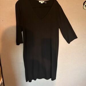 Simply Noelle Black 3/4 Sleeve Tunic Top